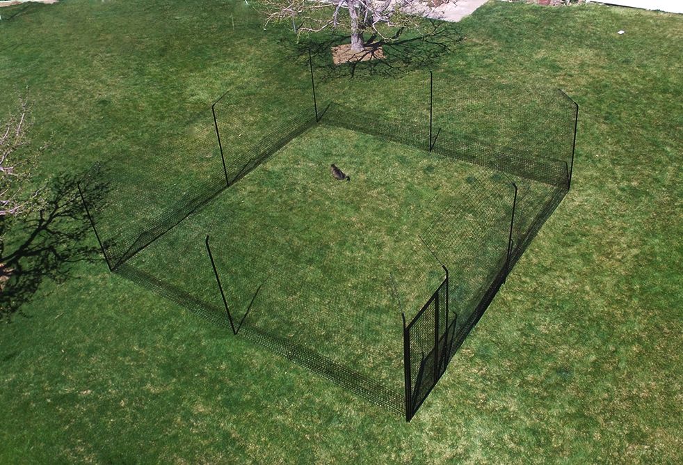 500 Ft. Free-Standing Cat Fence Enclosure System